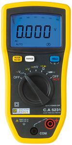 C.A 5231 Multimeter (TRMS) + Zange Mini 03 (100A)