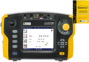 C.A 6116N Installationstester inkl. Software DataView