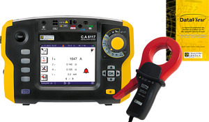 C.A 6117 Installationstester inkl. DataView + Stromzange C177A