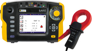 C.A 6117 Installationstester + Stromzange C177A