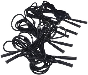 5 Spannungsmessleitungen 3m mit Bananenstecker IP65 (BB196)