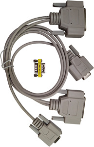 Kabel DB9F-25Fx2