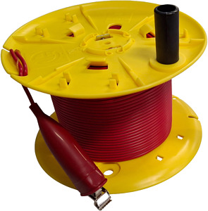 Trommel mit 100m Messleitung rot