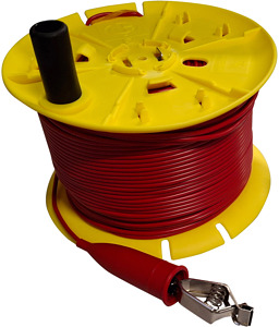 Trommel mit 150m Messleitung rot