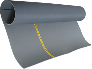 Isoliermatte z. Auslegen in elektri Betriebsräumen. B 1m L 1m S 4,5mm