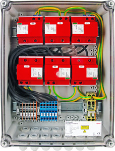 GAK Typ 1+2 im Gehäuse IP65 f. PV-A