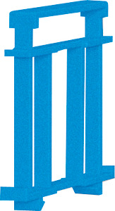 Distanzstück blau