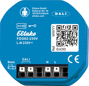 Funk-DALI-Gateway EnOcean 230VAC bidirektional 49x51x20mm