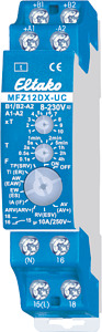 Multifunktionszeitrelais 10A 1TE 1xWechsler 12-230V 0,1s-40h 2000W