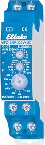 Multifunktions-Zeitrelais 16A 10 Funktionen 230V 0,1s-40h 1S 1TE