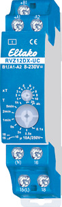 Zeitrelais 1xWechsler 10A Rückfallverzögert 1TE 12-230V 2000W