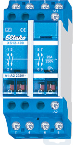 Stromstossschalter 4S 25A 230VAC 2TE