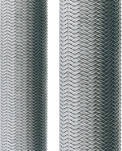 Hohlgeflecht PET, grau NW 4, 4-8mm