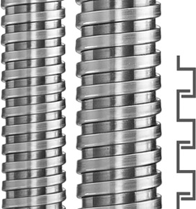 Metallschutzschlauch SPR-VA, Endlage 4,0x6,0mm