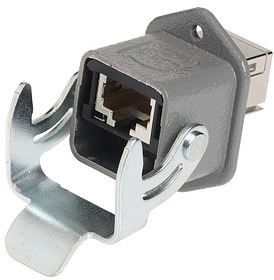 RJ45 Steckverbinder HAN3A RJ45 10G CAT6A PFT 8P