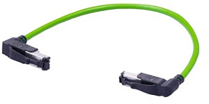 RJI IP20/ 90°gew. 2 X270° 22/7 10,0 RJI-RJ45,2X270°,90°ANG.,AWG22/7 10,0M
