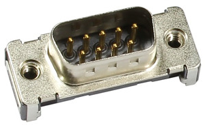 Steckverbinder Reflowlötanschluss SMT 5A Stift D-Sub 3 Liquid-crystal