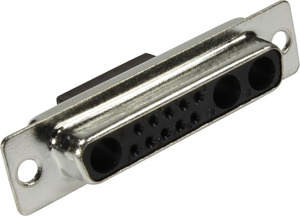 Steckverbinder Crimpanschluss 5A Buchse D-Sub 3