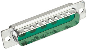 Steckverbinder Stift D-Sub 4 Thermoplastischer Formstoff