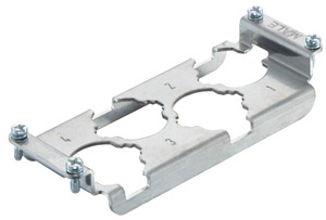 Halterahmen Stifteinsätze 4x-HC Modular-Baugröße: 24 B