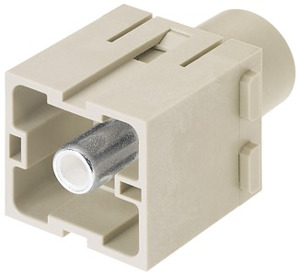Han 200A Modul Doppelmodul Ax.schr. anschl. Stift Kontakte: 1