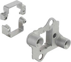 Andockrahmen schwimmend gelagert 2 Module a-f