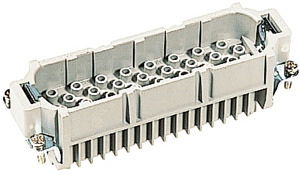 Einsätze Crimpanschluss Stift PC RAL7032 kieselgrau -Baugröße: 24 B