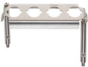 Halterahmen Buchseneinsätze 4x-HC Modular-Baugröße: 24 B