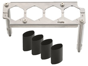 Halterahmen Stifteinsätze 4x-HC Modular-Baugröße: 24 B
