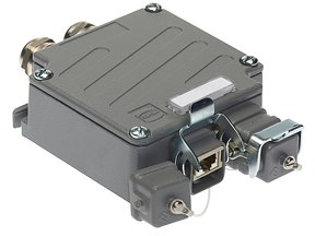 Anschlussverteiler -und dosen Anschlussdose leer-Aufnahme-2x RJ45
