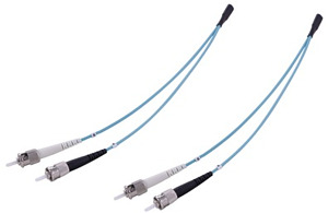 FO JUMPER CAB. ASSY-1,0M 2x ST Dupl FO CA 2XST-2XST 2G50/125 OM3, 1.0M