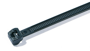 Kabelbinder 150x3,5mm außenverzahnt blau