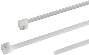 Kabelbinder 250x4,6mm lösbar natur