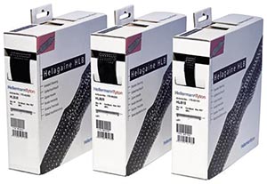 Polyester Geflechtschlauch schwarz Pack=1Stück