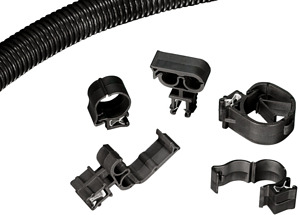 Kabelbaumclip 1 - 3 mm, hitzestabil