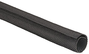 Selbstschließender Schlauch, 4 - 5m m, PET, schwarz, 150 m