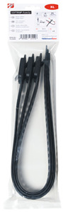 Kabelbinder felxibel 580x28mm Pack=3Stück sw
