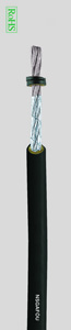Gummiaderleitung 1x1,5mm² schwarz VPE: Einzellänge