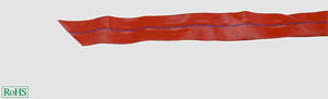 Klettband orange VPE: 11 M