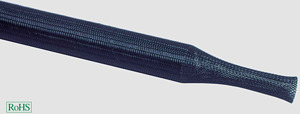 Geflechtschlauch 1-5mm HGP grau VPE: 100 M
