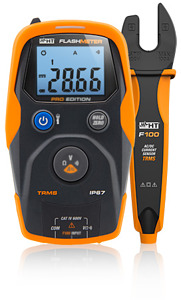 Wasserdichtes TRMS Multimeter CAT IV Gabelstromzange AC/DC 100A