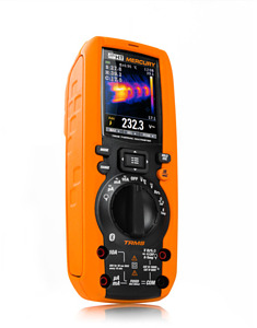 2 in 1 ? Multimeter TRMS & CAT IV integrierter Wärmebildkamera 80x80pixel