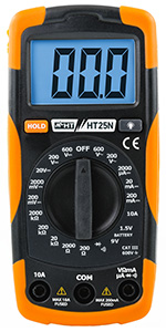 Kompaktes Multimeter Batterietester