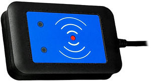 Transponder Leser-Multifrequenz 125kHz /13,56MHz USB Anschluss