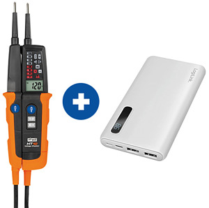 Aktionspaket HT10 Spannungsprüfer & Powerbank