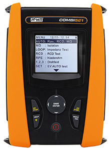 Installationstester Auto-Sequenz RCD TYP B inkl. EVSE Prüfablauf Wi-Fi