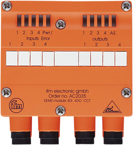Moduloberteil AS-Interface 4 Eingänge 4 Ausgänge