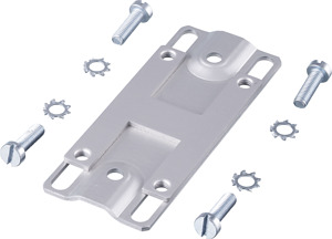 Montageplatte für Bauformen IVE/KV Aluminium anodisiert 10-20µm