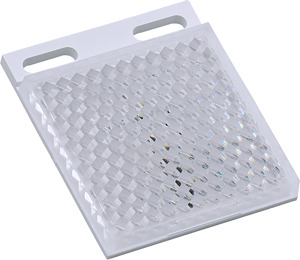Tripelspiegel eckig für Bauformen O 50x50