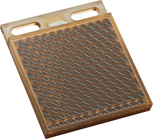Tripelspiegel 48 x 48 mm eckig , fü r Rotlicht- und Infrarotl